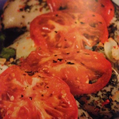 Chicken with Garlic, Basil, and Parsley