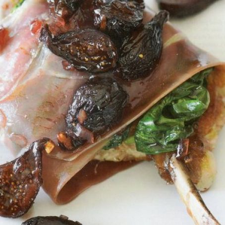 Veal Roast with Fresh Figs