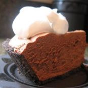 Rich Chocolate Truffle Pie