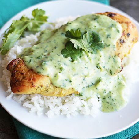 Tomatillo Ranch Chicken - Creme De La Crumb