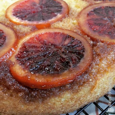 Blood Orange Upside Down Cake