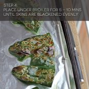 How to roast peppers