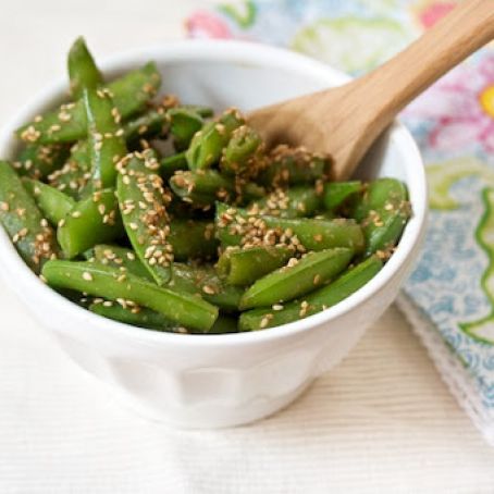 Sesame Sugar Snaps Recipe - Yummly