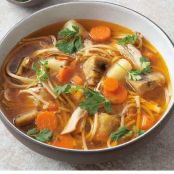 CHICKEN AND ROOT VEGETABLE SOUP (SANCOCHO)