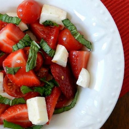 Strawberry Caprese Salad