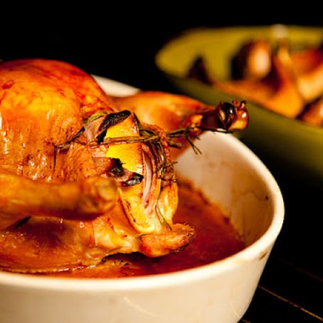 Lemon Rosemary Roasted Chicken