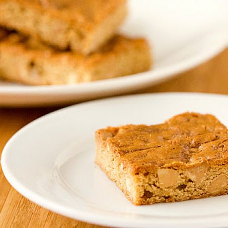 Peanut Butter Blondies