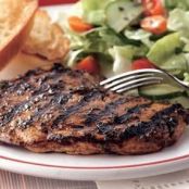 Balsamic-Marinated Chicken Under Bricks