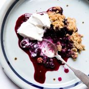 Blueberry Crisp