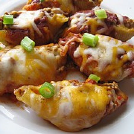 Taco Stuffed Pasta Shells