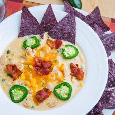 Jalapeno Popper Chicken Soup