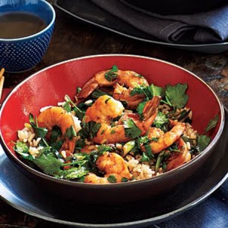 Cilantro Shrimp (Cooking Light)