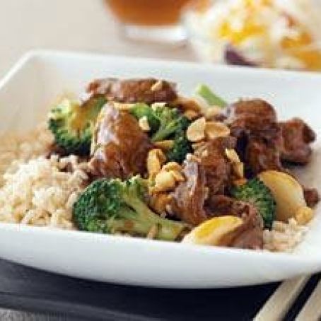 Orange-Ginger Beef Stir-Fry