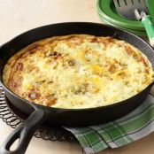 Caramelized Mushroom and Onion Frittata Recipe