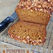 Pumpkin Streusel Bread