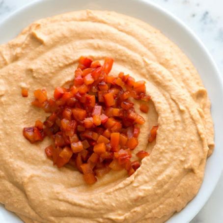 Roasted Red Pepper Hummus