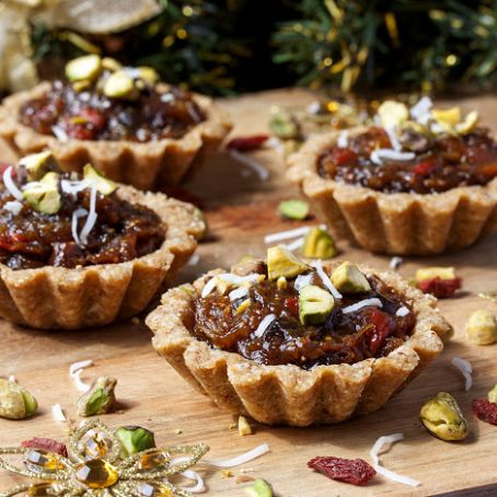 Raw Christmas Tarts