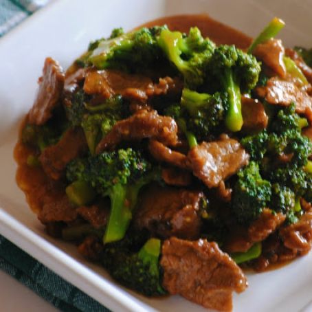 Beef With Broccoli pw