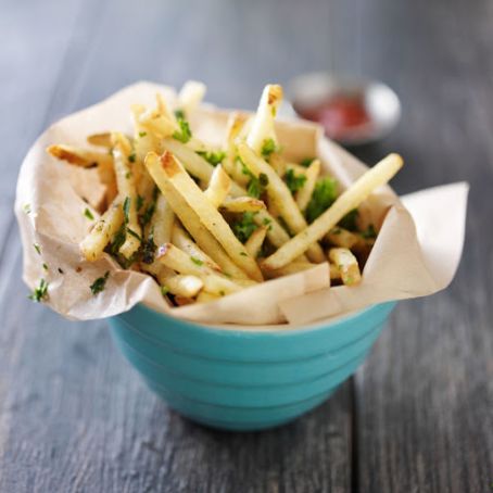 Potato-Baked Truffle And Garlic Fries