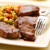 Maple-Chili Glazed Pork Medallions - Recipe.com