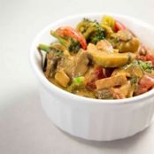 Vegetable Macaroni and Cheese Casserole