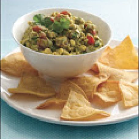 HG's Rockin' Roasted Corn Guac 'n Chips
