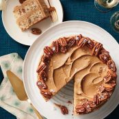Butter Toffee-Pecan Layer Cake