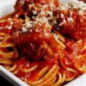Spaghetti w/My Mama's Meatballs