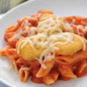 Penne with Chicken and Mozzarella