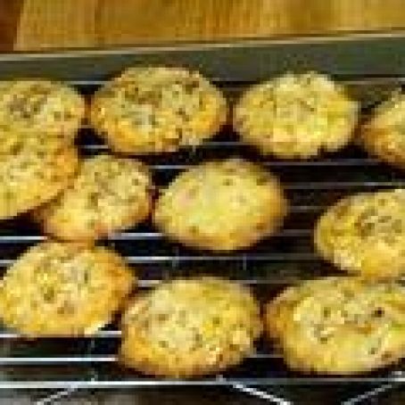 Orange Toffee Almond Sandies