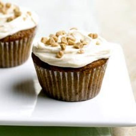 Cream Soda Toffee Cupcakes