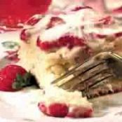 Strawberry-Sour Cream Cake