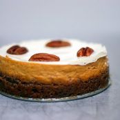 Bourbon Pumpkin Cheesecake