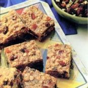 Low Fat Chewy Fruit & Oatmeal Bars
