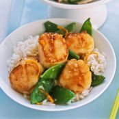 Scallops & Snow Pea Stir-fry - Recipe.com