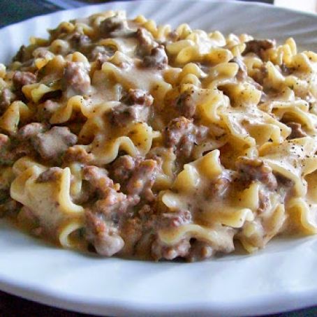 Ground Beef Stroganoff