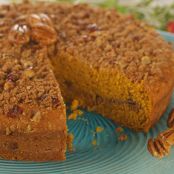 Pumpkin Streusel Coffeecake