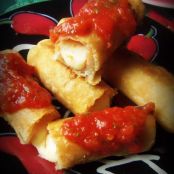 Crispy Cheese Sticks With a Quick Salsa