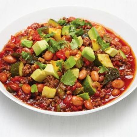 Beef and Summer Squash Chili