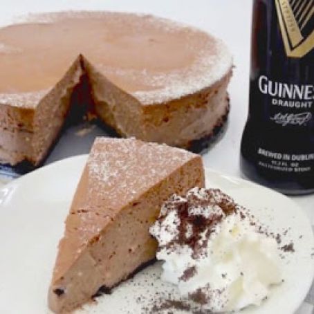 Guinness Chocolate Cheesecake