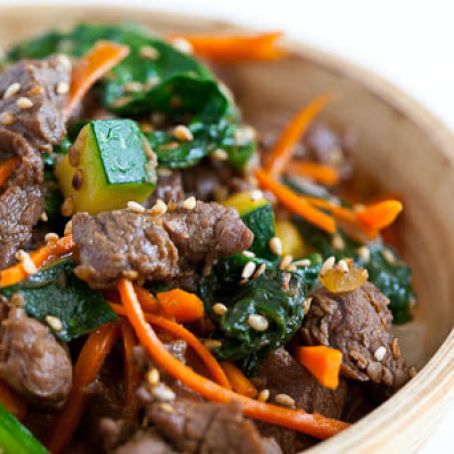 BEEF-Korean Beef Rice Bowl