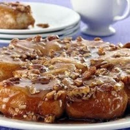 Caramel Sticky Buns, Easy