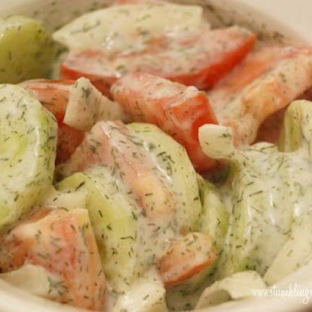 German Cucumber Salad
