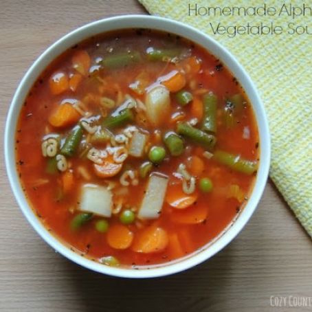 Hearty Alphabet Beef Soup