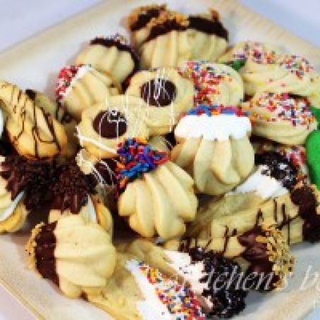 Italian Butter Spritz Cookies