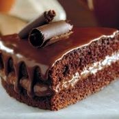 Boston Cream Pie, All-Chocolate