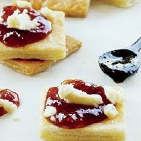 Fig-and-Stilton Squares