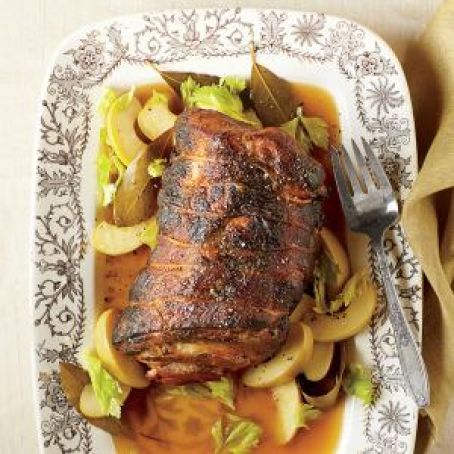 Cider-Braised Pork Shoulder
