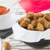 Easy Baked Chicken Parmesan Bites