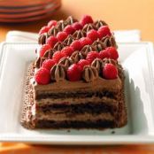 Raspberry Chocolate Torte